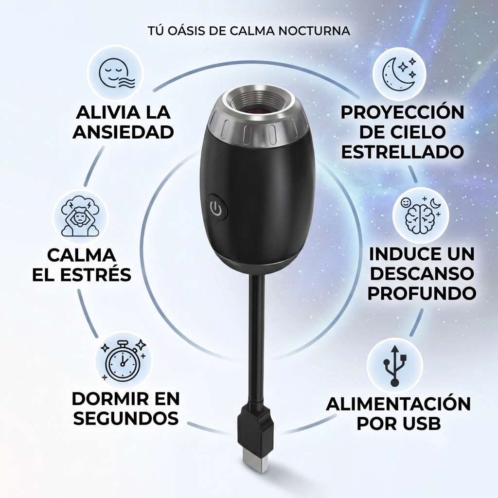 Proyector Galaxia para Dormir Mejor